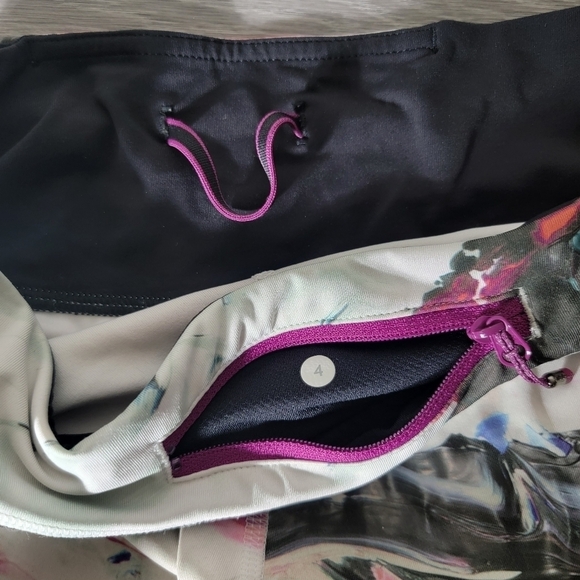 Lululemon Run Inspired Crop II Leggings 4 Pigment Wave Full On Luxtreme Athletic - Picture 3 of 11